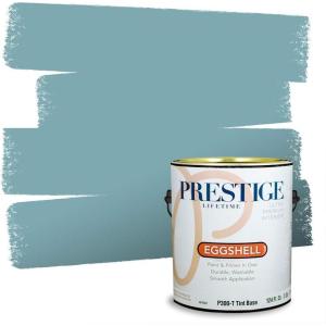 imagePRESTIGE Paints Interior Paint and Primer in One 1Gallon SemiGloss PansyStorms End