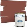 imagePRESTIGE Paints Exterior Paint and Primer In One 1Gallon Flat Comparable Match of Benjamin Moore Townsend Harbor Brown42BMPCM