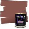 imagePRESTIGE Paints Exterior Paint and Primer In One 1Gallon Flat Comparable Match of Benjamin Moore Townsend Harbor Brown49BMPCM
