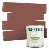 imagePRESTIGE Paints Exterior Paint and Primer In One 1Gallon Flat Comparable Match of Benjamin Moore Townsend Harbor Brown49BMPCM