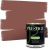 imagePRESTIGE Paints Exterior Paint and Primer In One 1Gallon Flat Comparable Match of Benjamin Moore Townsend Harbor Brown49BMPCM