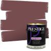imagePRESTIGE Paints Exterior Paint and Primer In One 1Gallon Flat Comparable Match of Benjamin Moore Townsend Harbor BrownHC61BMPCM