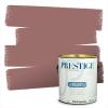 imagePRESTIGE Paints Exterior Paint and Primer In One 1Gallon Flat Comparable Match of Benjamin Moore Townsend Harbor BrownHC62BMPCM