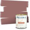 imagePRESTIGE Paints Exterior Paint and Primer In One 1Gallon Flat Comparable Match of Benjamin Moore Townsend Harbor BrownHC62BMPCM
