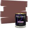 imagePRESTIGE Paints Exterior Paint and Primer In One 1Gallon Flat Comparable Match of Benjamin Moore Townsend Harbor BrownHC65BMPCM