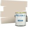 imagePRESTIGE Paints Exterior Paint and Primer In One 1Gallon Satin Comparable Match of Behr Gateway GrayMQ315PCM