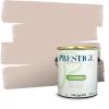 imagePRESTIGE Paints Exterior Paint and Primer In One 1Gallon Satin Comparable Match of Behr Gateway GrayMQ338PCM