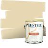 imagePRESTIGE Paints Exterior Paint and Primer In One 1Gallon Satin Comparable Match of Behr Gateway GrayMQ342PCM