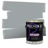 imagePRESTIGE Paints Exterior Paint and Primer In One 1Gallon Satin Comparable Match of Behr Gateway GrayMQ530PCM