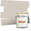 imagePRESTIGE Paints Exterior Paint and Primer In One 1Gallon Satin Comparable Match of Behr Gateway GrayMQ631PCM