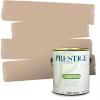 imagePRESTIGE Paints Exterior Paint and Primer In One 1Gallon Satin Comparable Match of Benjamin Moore Boardwalk1082BMPCM