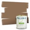 imagePRESTIGE Paints Exterior Paint and Primer In One 1Gallon Satin Comparable Match of Benjamin Moore Boardwalk1085BMPCM