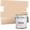 imagePRESTIGE Paints Exterior Paint and Primer In One 1Gallon Satin Comparable Match of Benjamin Moore Boardwalk1088BMPCM