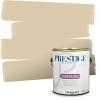 imagePRESTIGE Paints Exterior Paint and Primer In One 1Gallon Satin Comparable Match of Benjamin Moore Boardwalk1095BMPCM