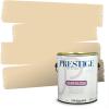 imagePRESTIGE Paints Exterior Paint and Primer In One 1Gallon Satin Comparable Match of Benjamin Moore Boardwalk1100BMPCM