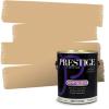 imagePRESTIGE Paints Exterior Paint and Primer In One 1Gallon Satin Comparable Match of Benjamin Moore Boardwalk1102BMPCM