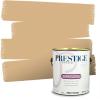 imagePRESTIGE Paints Exterior Paint and Primer In One 1Gallon Satin Comparable Match of Benjamin Moore Boardwalk1102BMPCM