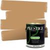 imagePRESTIGE Paints Exterior Paint and Primer In One 1Gallon Satin Comparable Match of Benjamin Moore Boardwalk1104BMPCM
