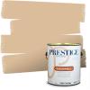 imagePRESTIGE Paints Exterior Paint and Primer In One 1Gallon Satin Comparable Match of Benjamin Moore Boardwalk1116BMPCM