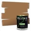 imagePRESTIGE Paints Exterior Paint and Primer In One 1Gallon Satin Comparable Match of Benjamin Moore Boardwalk1119BMPCM