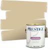 imagePRESTIGE Paints Interior Paint and Primer In One 1Gallon SemiGloss Comparable Match of Benjamin Moore Wood Ash 1046BMPCM