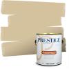 imagePRESTIGE Paints Interior Paint and Primer In One 1Gallon SemiGloss Comparable Match of Benjamin Moore Wood Ash 1046BMPCM