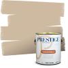imagePRESTIGE Paints Interior Paint and Primer In One 1Gallon SemiGloss Comparable Match of Benjamin Moore Wood Ash 1053BMPCM