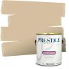 imagePRESTIGE Paints Interior Paint and Primer In One 1Gallon SemiGloss Comparable Match of Benjamin Moore Wood Ash 1060BMPCM