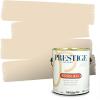 imagePRESTIGE Paints Interior Paint and Primer In One 1Gallon SemiGloss Comparable Match of Benjamin Moore Wood Ash 1072BMPCM