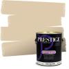 imagePRESTIGE Paints Interior Paint and Primer In One 1Gallon SemiGloss Comparable Match of Benjamin Moore Wood Ash 1074BMPCM