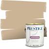 imagePRESTIGE Paints Interior Paint and Primer In One 1Gallon SemiGloss Comparable Match of Benjamin Moore Wood Ash 1075BMPCM