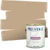 imagePRESTIGE Paints Interior Paint and Primer In One 1Gallon SemiGloss Comparable Match of Benjamin Moore Wood Ash 1076BMPCM