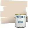 imagePRESTIGE Paints Interior Paint and Primer In One 1Gallon SemiGloss Comparable Match of Benjamin Moore Wood Ash 1079BMPCM