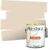 imagePRESTIGE Paints Interior Paint and Primer In One 1Gallon SemiGloss Comparable Match of Benjamin Moore Wood Ash 1079BMPCM