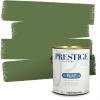 imagePRESTIGE Paints P400P449BM Interior Paint and Primer In One Satin Comparable Match of Benjamin Moore 1 gallon Serene Breeze434BMPCM