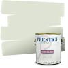 imagePRESTIGE Paints P400P449BM Interior Paint and Primer In One Satin Comparable Match of Benjamin Moore 1 gallon Serene Breeze435BMPCM
