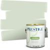 imagePRESTIGE Paints P400P449BM Interior Paint and Primer In One Satin Comparable Match of Benjamin Moore 1 gallon Serene Breeze436BMPCM