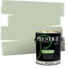 imagePRESTIGE Paints P400P449BM Interior Paint and Primer In One Satin Comparable Match of Benjamin Moore 1 gallon Serene Breeze438BMPCM