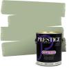 imagePRESTIGE Paints P400P449BM Interior Paint and Primer In One Satin Comparable Match of Benjamin Moore 1 gallon Serene Breeze439BMPCM
