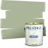 imagePRESTIGE Paints P400P449BM Interior Paint and Primer In One Satin Comparable Match of Benjamin Moore 1 gallon Serene Breeze439BMPCM
