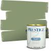 imagePRESTIGE Paints P400P449BM Interior Paint and Primer In One Satin Comparable Match of Benjamin Moore 1 gallon Serene Breeze440BMPCM