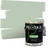 imagePRESTIGE Paints P400P449BM Interior Paint and Primer In One Satin Comparable Match of Benjamin Moore 1 gallon Serene Breeze443BMPCM