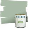 imagePRESTIGE Paints P400P449BM Interior Paint and Primer In One Satin Comparable Match of Benjamin Moore 1 gallon Serene Breeze444BMPCM