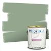 imagePRESTIGE Paints P400P449BM Interior Paint and Primer In One Satin Comparable Match of Benjamin Moore 1 gallon Serene Breeze445BMPCM