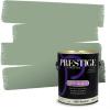 imagePRESTIGE Paints P400P449BM Interior Paint and Primer In One Satin Comparable Match of Benjamin Moore 1 gallon Serene Breeze445BMPCM