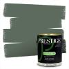 imagePRESTIGE Paints P400P449BM Interior Paint and Primer In One Satin Comparable Match of Benjamin Moore 1 gallon Serene Breeze447BMPCM