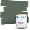 imagePRESTIGE Paints P400P449BM Interior Paint and Primer In One Satin Comparable Match of Benjamin Moore 1 gallon Serene Breeze447BMPCM