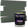 imagePRESTIGE Paints P400P449BM Interior Paint and Primer In One Satin Comparable Match of Benjamin Moore 1 gallon Serene Breeze448BMPCM