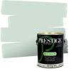 imagePRESTIGE Paints P400P449BM Interior Paint and Primer In One Satin Comparable Match of Benjamin Moore 1 gallon Serene Breeze449BMPCM