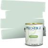 imagePRESTIGE Paints P400P449BM Interior Paint and Primer In One Satin Comparable Match of Benjamin Moore 1 gallon Serene Breeze449BMPCM